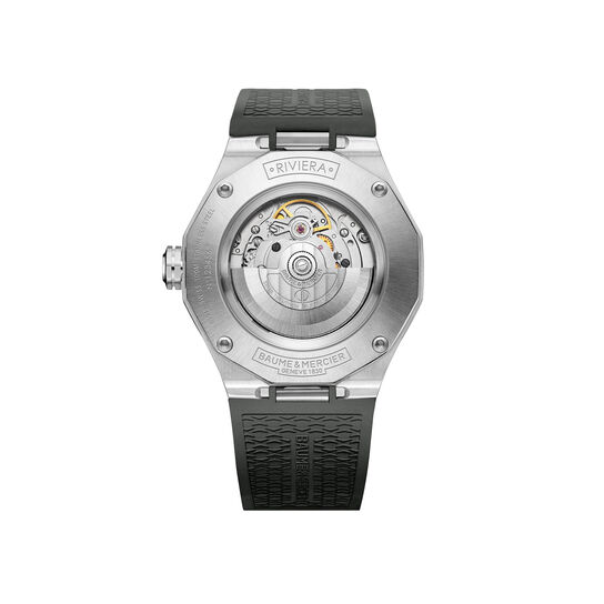 Baume & Mercier M0A10660 Riviera Automatic 42 mm Stainless Steel and Titanium Back image number 1